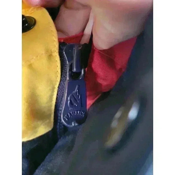 VINTAGE Nautica Jacket Mens Size Large Blue Full Zip Windbreaker Yachting 90s - Picture 4 of 9